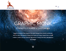 Tablet Screenshot of graphicmonk.com